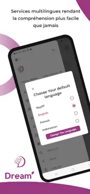 Dream android App screenshot 2